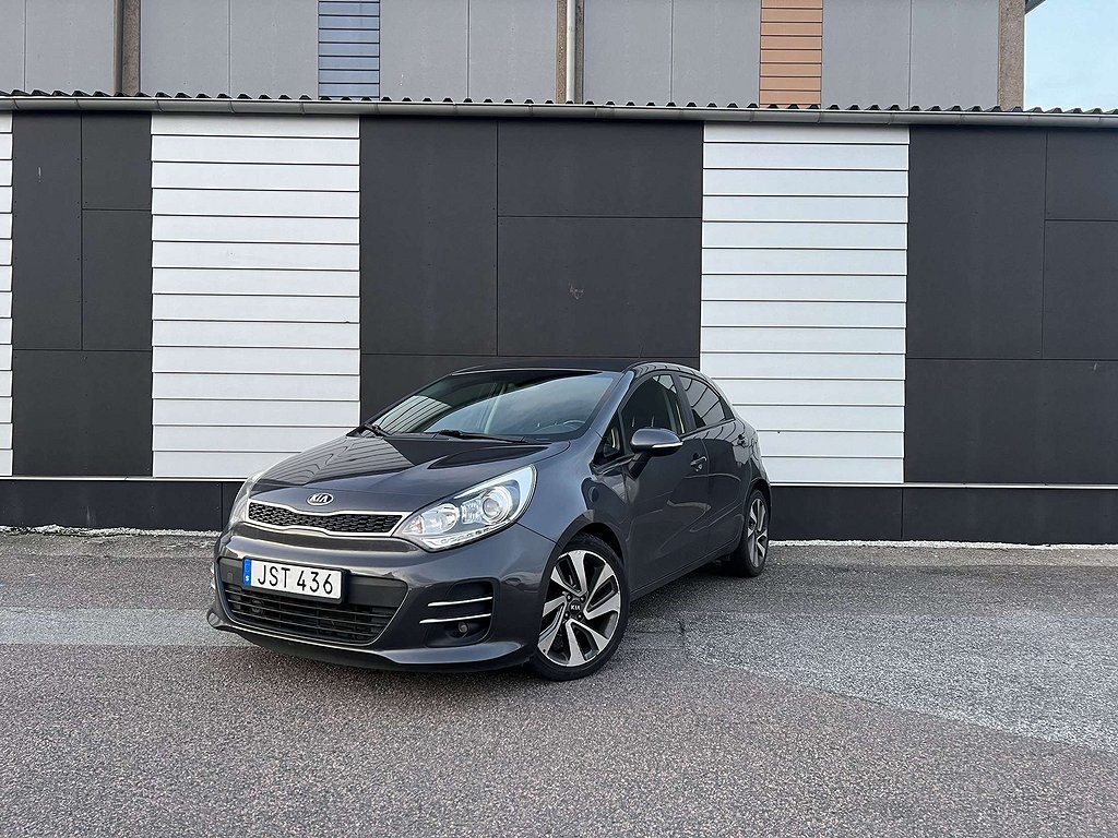 Kia Rio 5-dörrar 1.2 CVVT GLS Navi Kamera 360kr Årsskatt