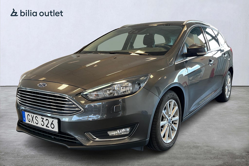 Ford Focus Kombi 1.0 Titanium 125hk / Sensorer CarPlay Keyless