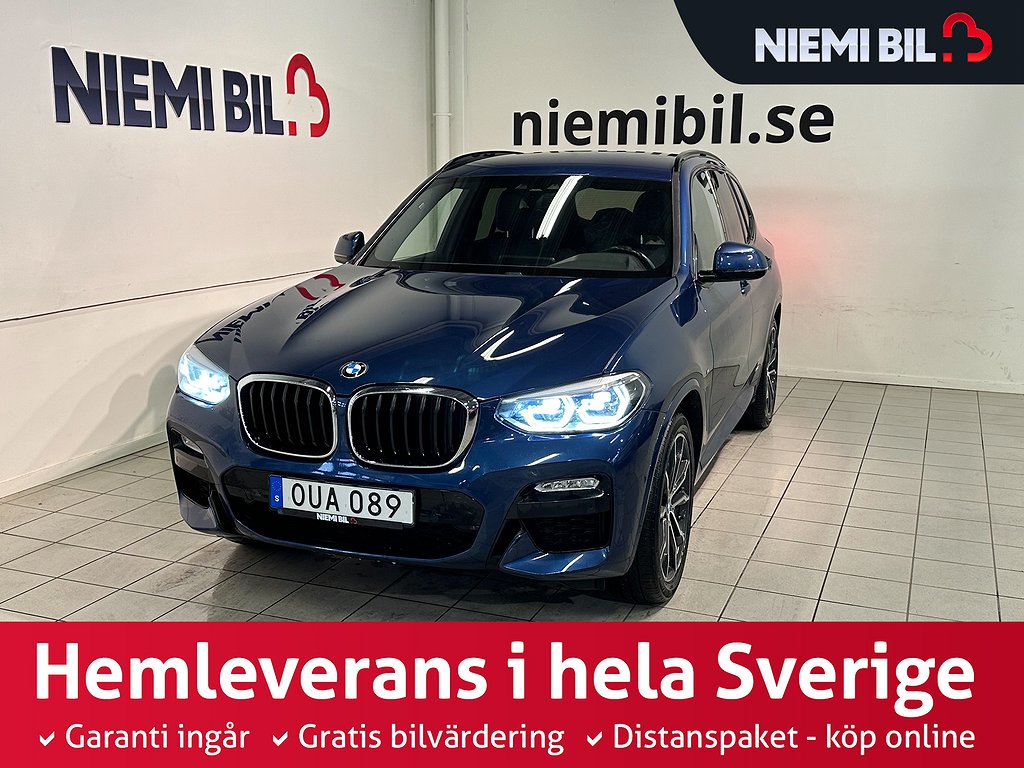 BMW X3 xDrive20d Aut AWD M Sport Kamera Drag Dvärm HiFi SoV