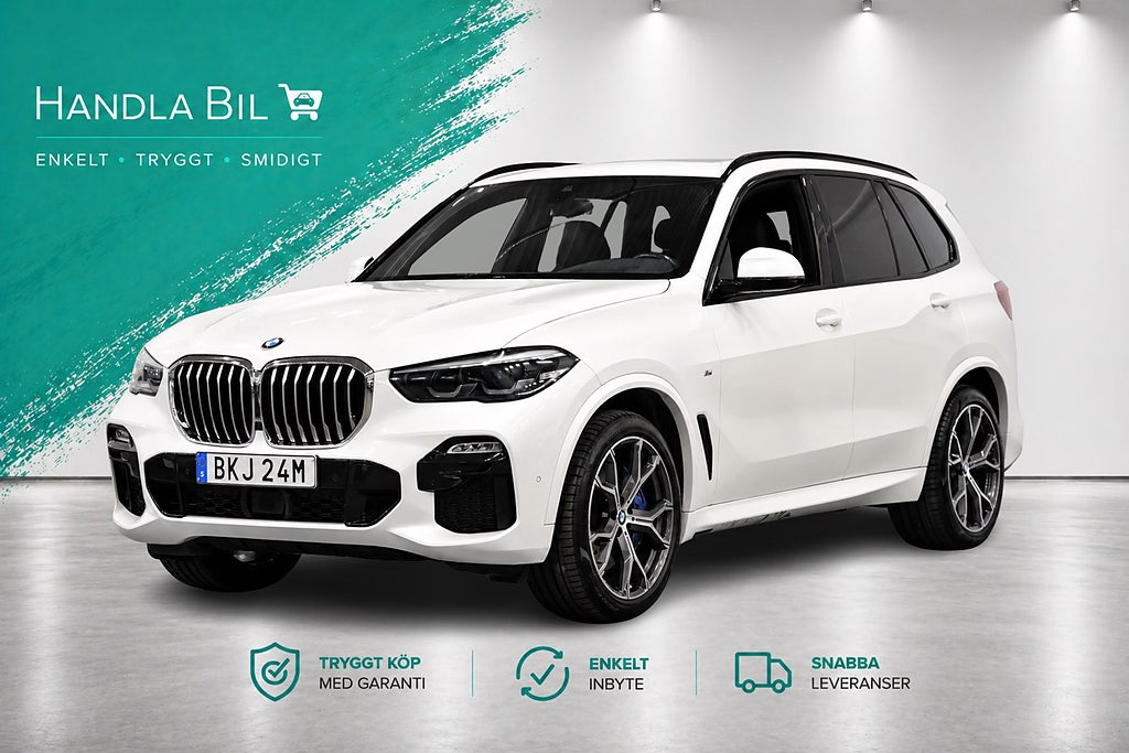 BMW X5 xDrive30d M-Sport 7-sits HUD H/K Luft Drag D-Värm 265hk