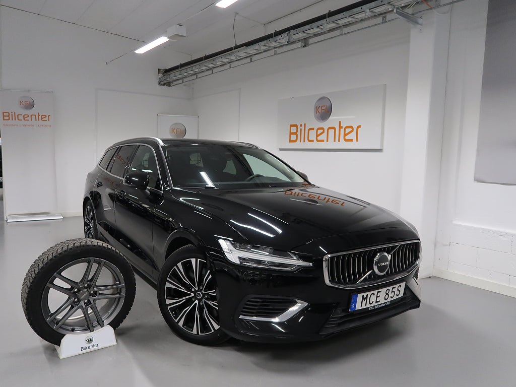 Volvo V60 Recharge T6 AWD *Long Range* V-Däck ingår Drag-Kamera-B