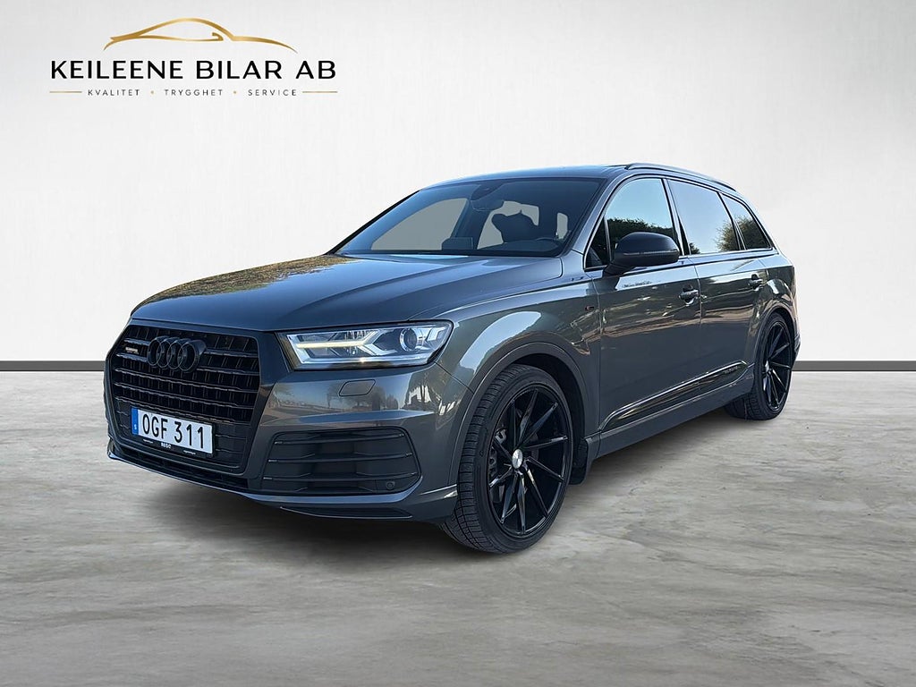 Audi Q7 7-Sits 3.0 TDI V6 quattro TipTronic S line, Sport 