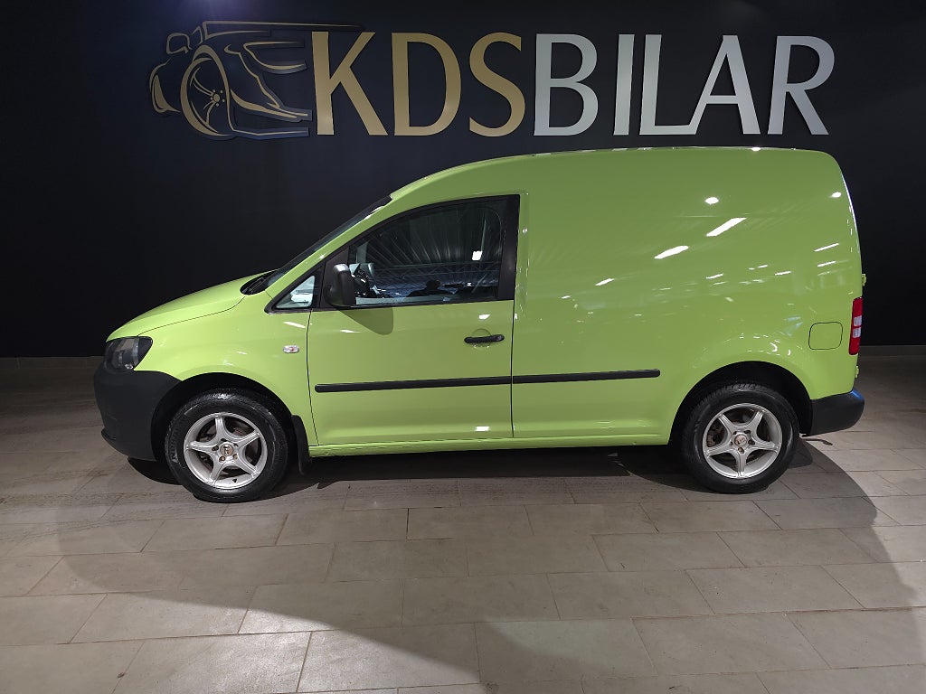 Volkswagen Caddy 1.6 TDI Skåpbil Euro 5 75hk | Drag | Värmare | Nybes