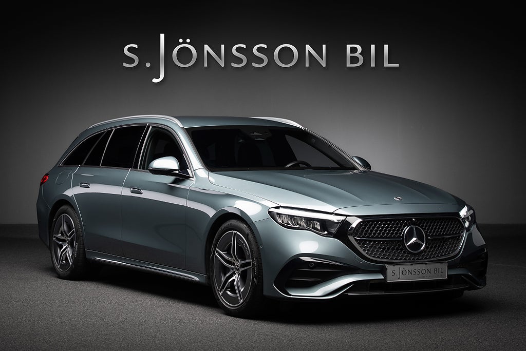 Mercedes-Benz E 300 e AMG / Värmare / Distronic / Drag