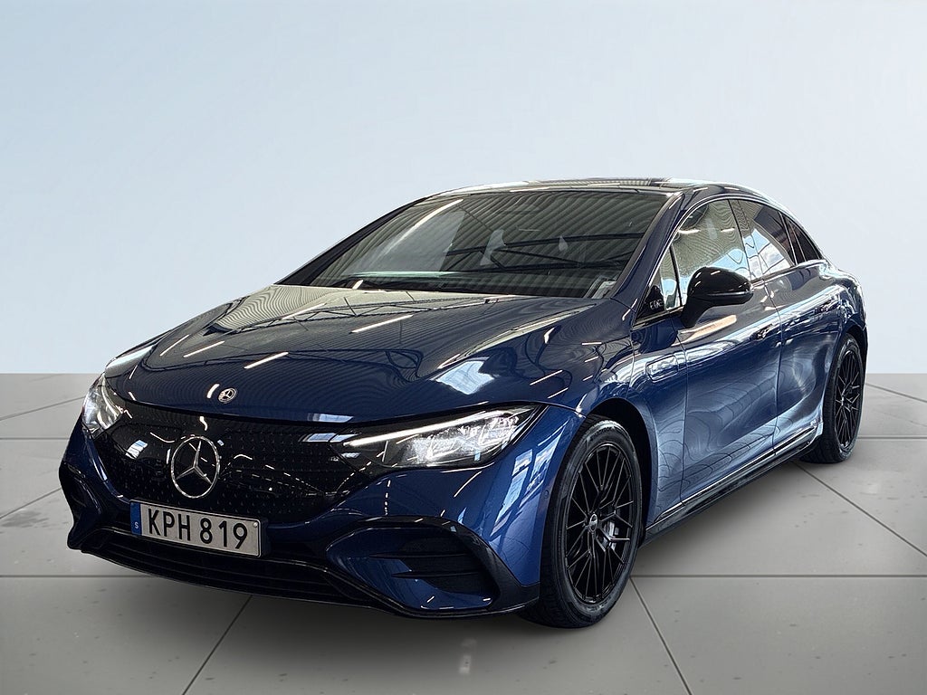 Mercedes-Benz EQE 350+ 90.6 kWh AMG Line S&V-hjul/Drag/Burmester/Kamera