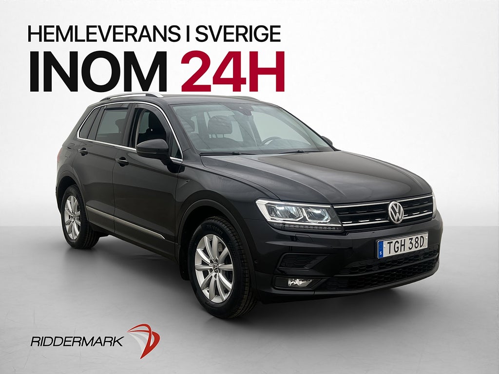 Volkswagen Tiguan 2.0 TSI 4M 190hk Värm Drag Kamera CarPlay