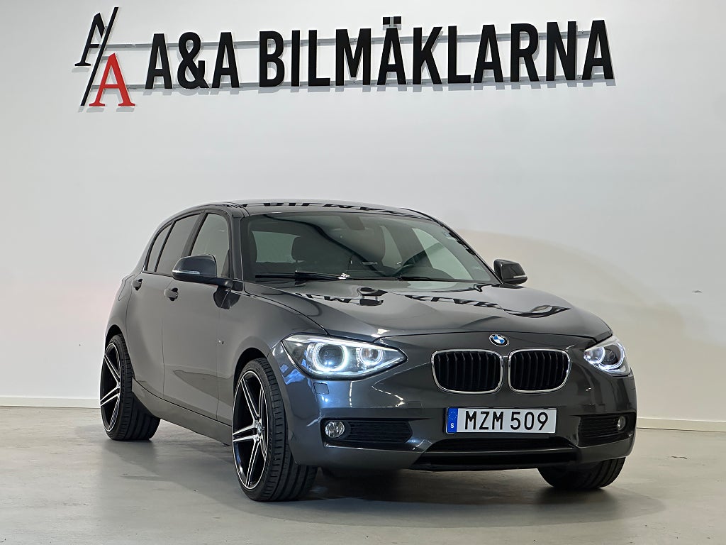 BMW 118d 5-dörrars Steptronic Sport line 19 Tum Nyservad