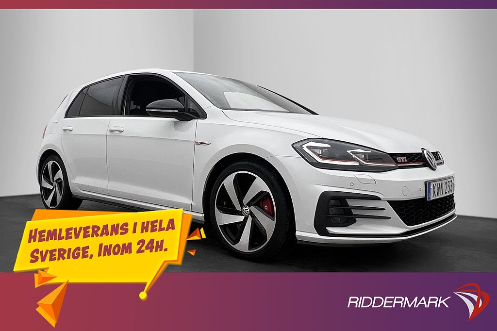 Volkswagen Golf GTI Performance 245hk Cockpit Kamera CarPlay