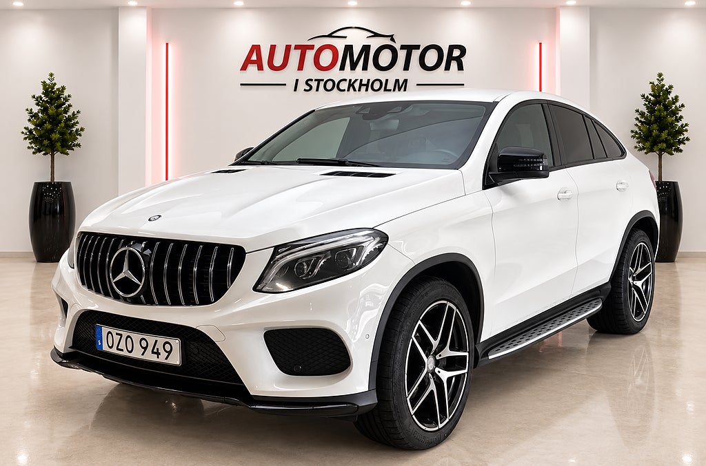 Mercedes-Benz GLE 350 d 4MATIC Coupé AMG Värmare Drag Euro 6