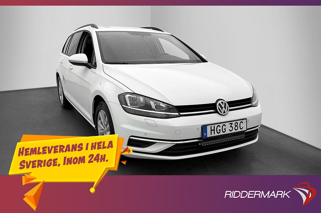 Volkswagen Golf Sportscombi  116hk D-Värmare LED-Ramp MOMS
