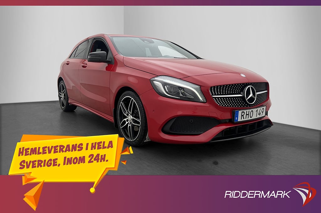 Mercedes-Benz A 180 122hk AMG Sport Kamera Navi