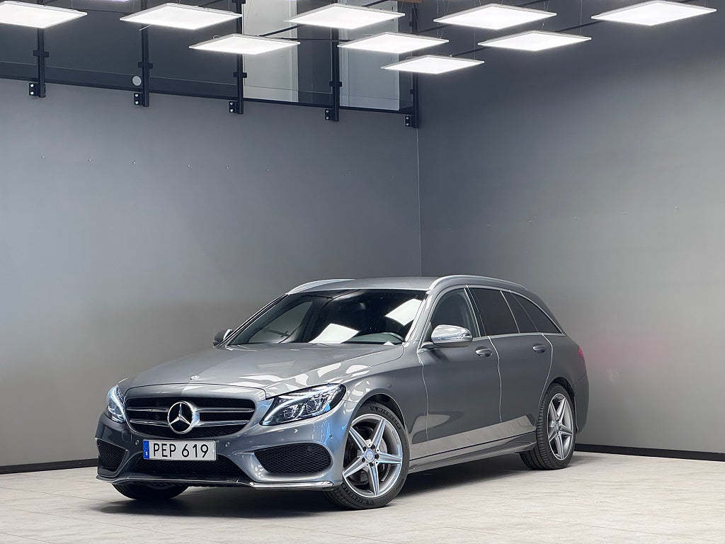 Mercedes-Benz C 220 T d Plus AMG Line / B-kamera / Burmester