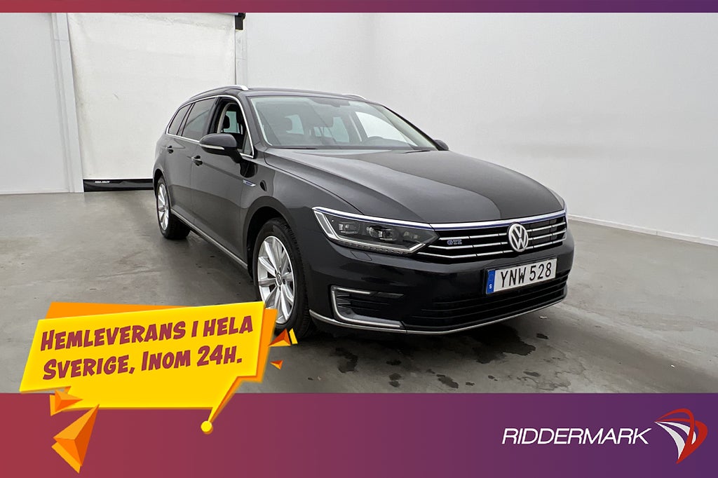 Volkswagen Passat GTE 218hk Drag Skinn Kamera CarPlay