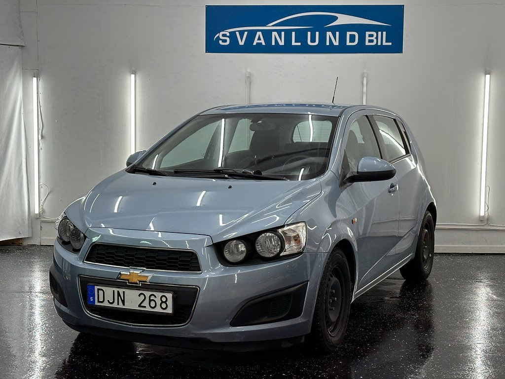 Chevrolet Aveo 1.2 Manuell, 86hk, 2012/ Ny-bes/ 1 ägare