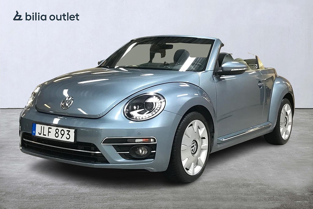 Volkswagen Beetle Cabriolet 1.4 TSI DSG 150hk Backkamera Läder