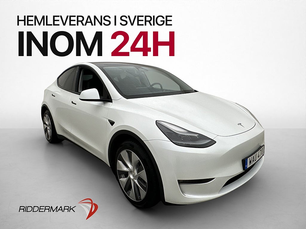 Tesla Model Y Long Range AWD MOMS Värmepump Autopilot Drag