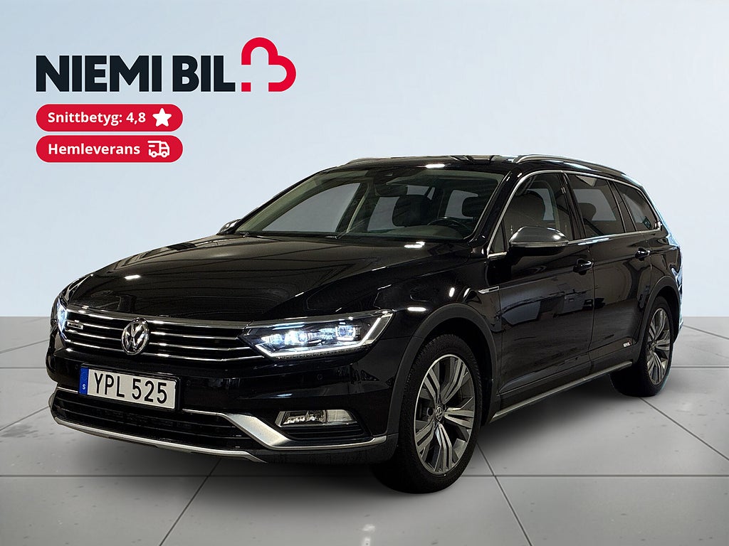 Volkswagen Passat Alltrack 2.0 TDI 4M Drag Värmare Kamera Cockpit Skinn Psens S&V