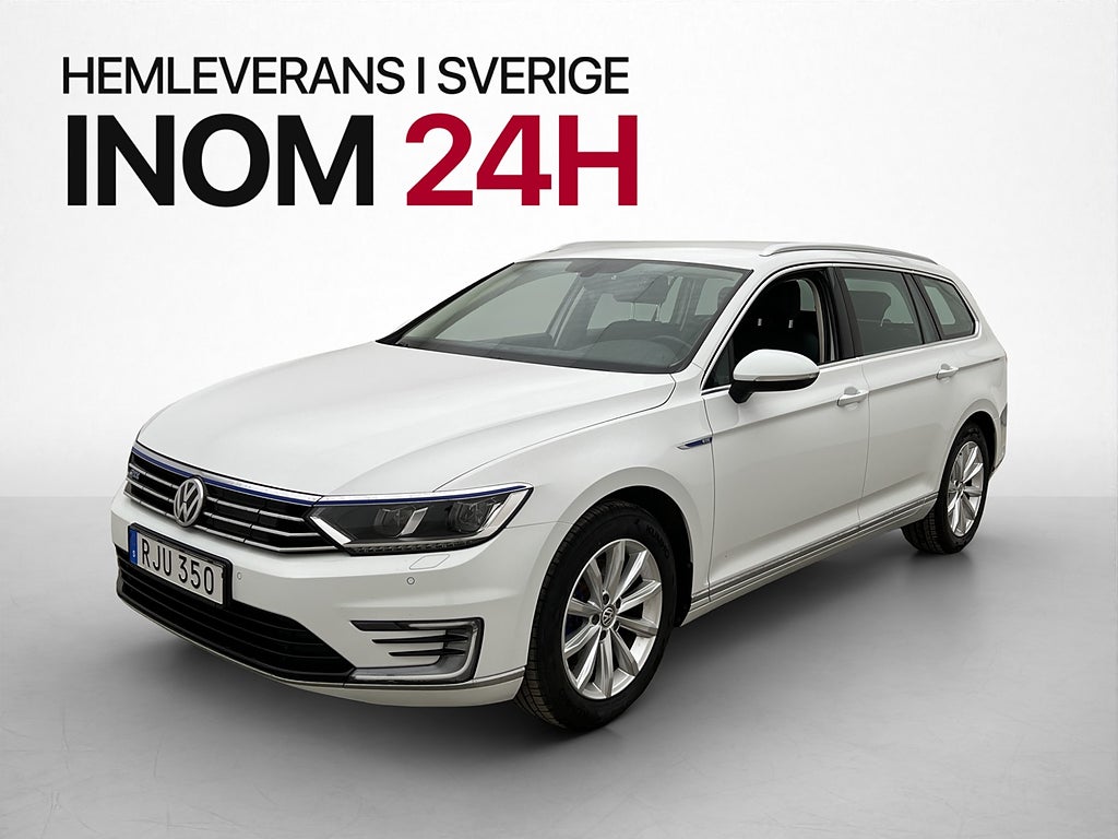 Volkswagen Passat GTE 218hk Värmare Kamera Navi CarPlay Drag