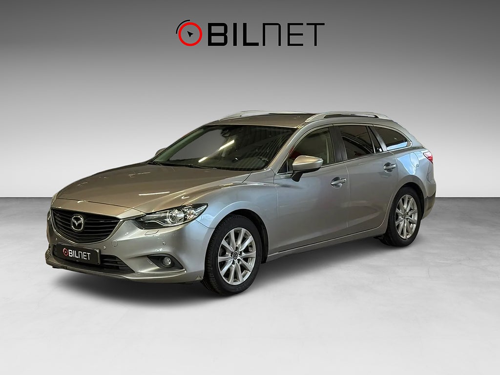 Mazda 6 Wagon 2.2 VISION *3,99%* 2-ägare Nyservad