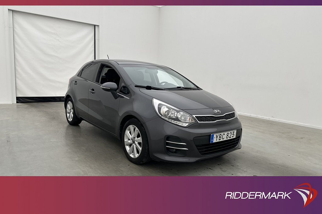 Kia Rio 1.4 CVVT 109hk Comfort Rattvärme Låg-skatt