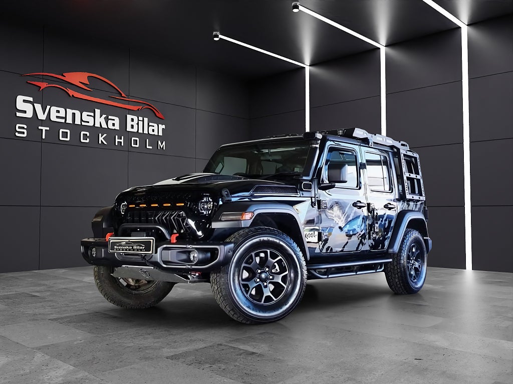 Jeep Wrangler 3.6 V6 4X4 Unlimited Willys /KAMERA/DRAG/UNIK/STOLVÄRME