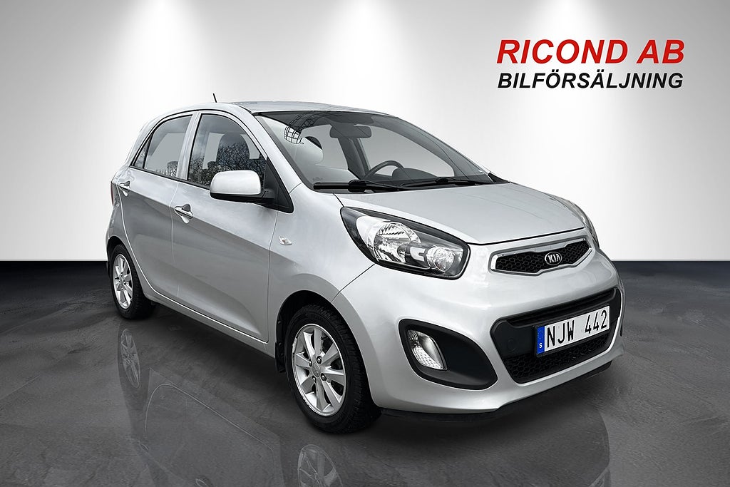 Kia Picanto 5-DÖRRAR 1.0 MPI ECO LÅGMIL 360KR SKATT 0.42L/MILEN