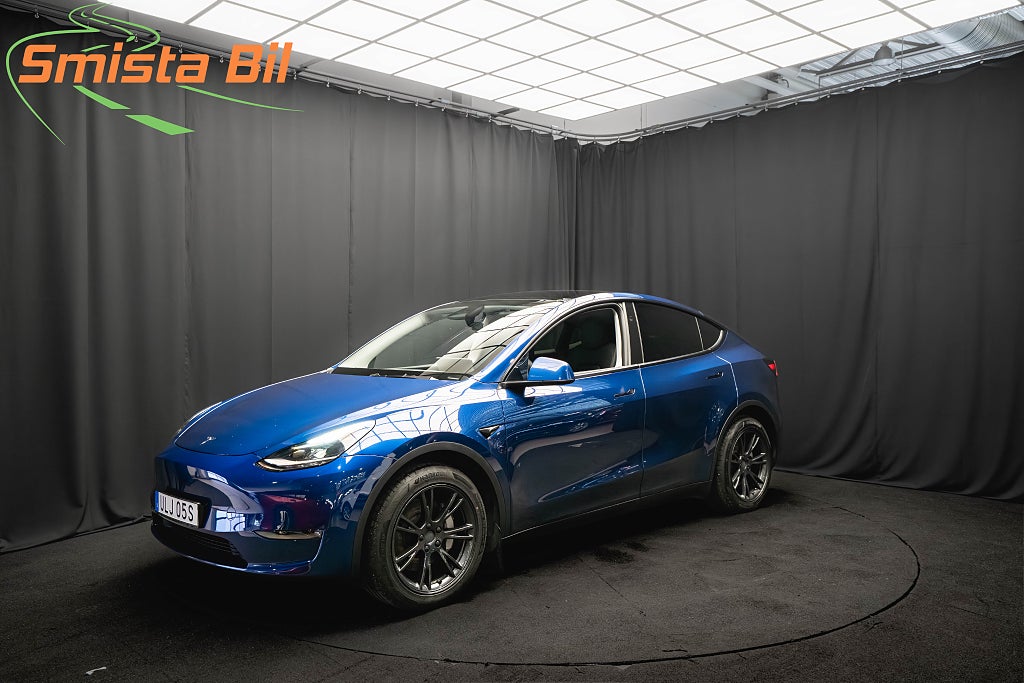 Tesla Model Y Long Range AWD DRAG PANO LÄDER BATTERITEST 1-ÄGARE MOMS