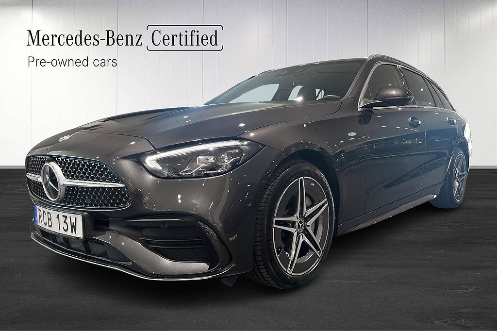 Mercedes-Benz C 300 de 4MATIC AMG Line Läder Drag