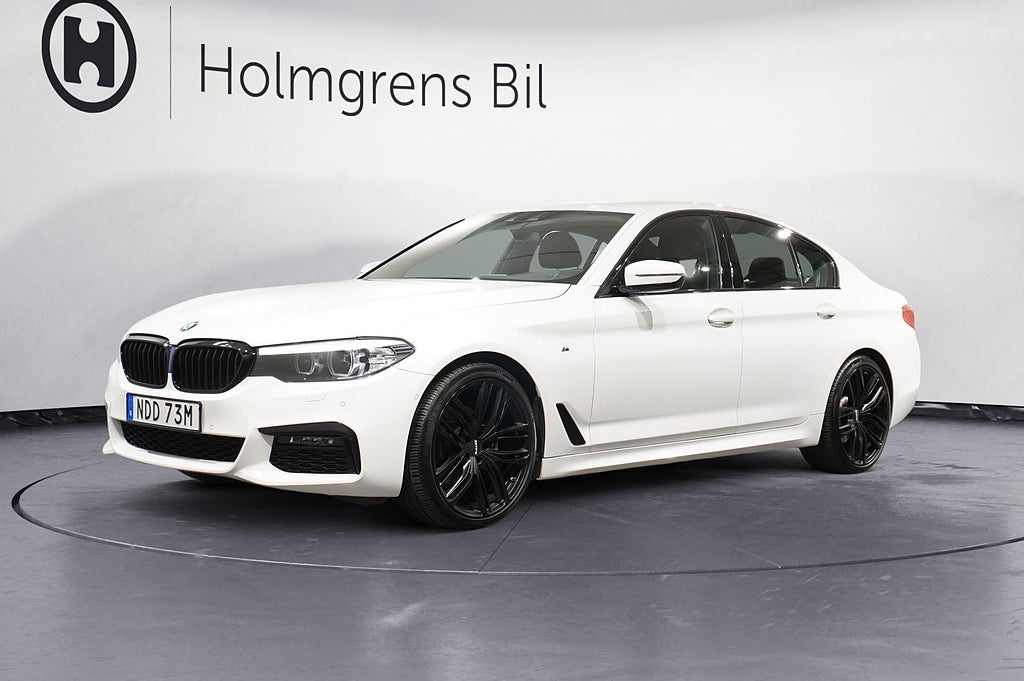 BMW 520d xDrive Sedan 3,95% M-Sport Drag Navi HiFi Värmare | Ränta 3,95%