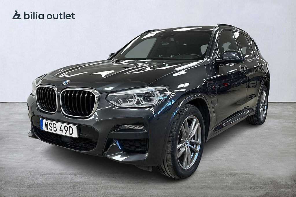 BMW X3 xDrive30e M Sport Dragkrok H&K Keyless Navi Pro