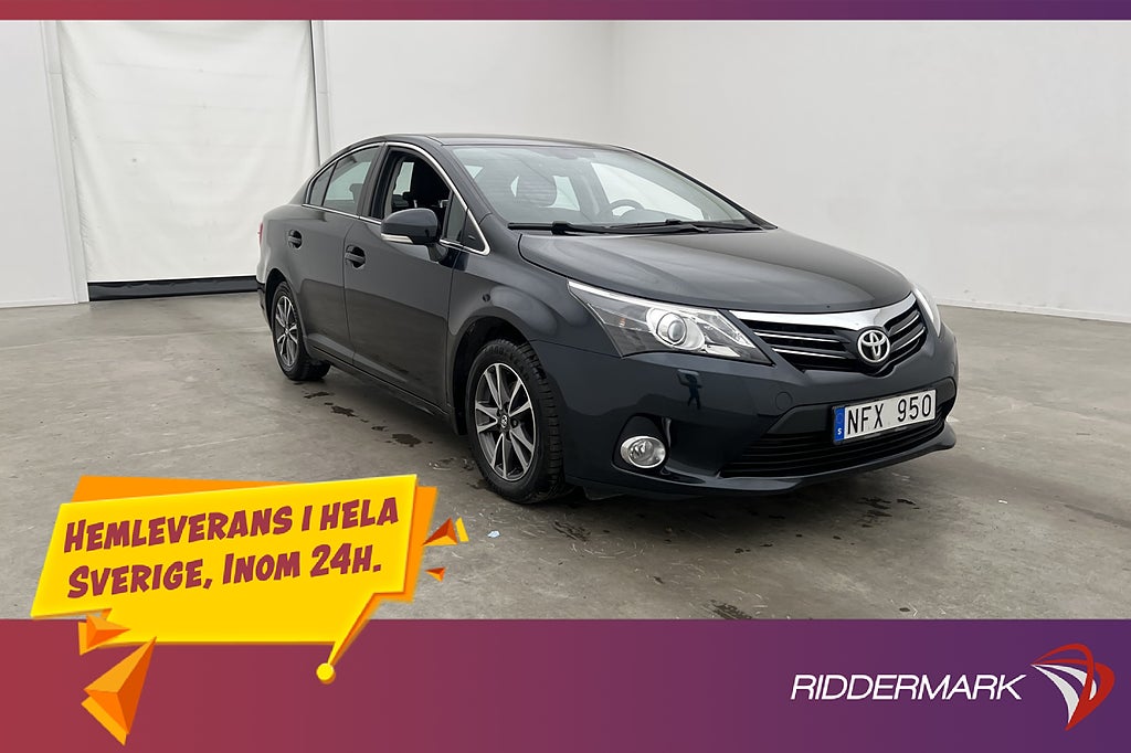 Toyota Avensis 124hk 2.0 D Business Kamera Bluetooth Drag
