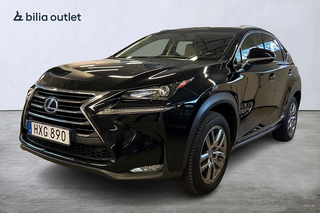 Lexus NX 300h AWD 2.5 AWD E-CVT Business Line Drag Läder B-kam 