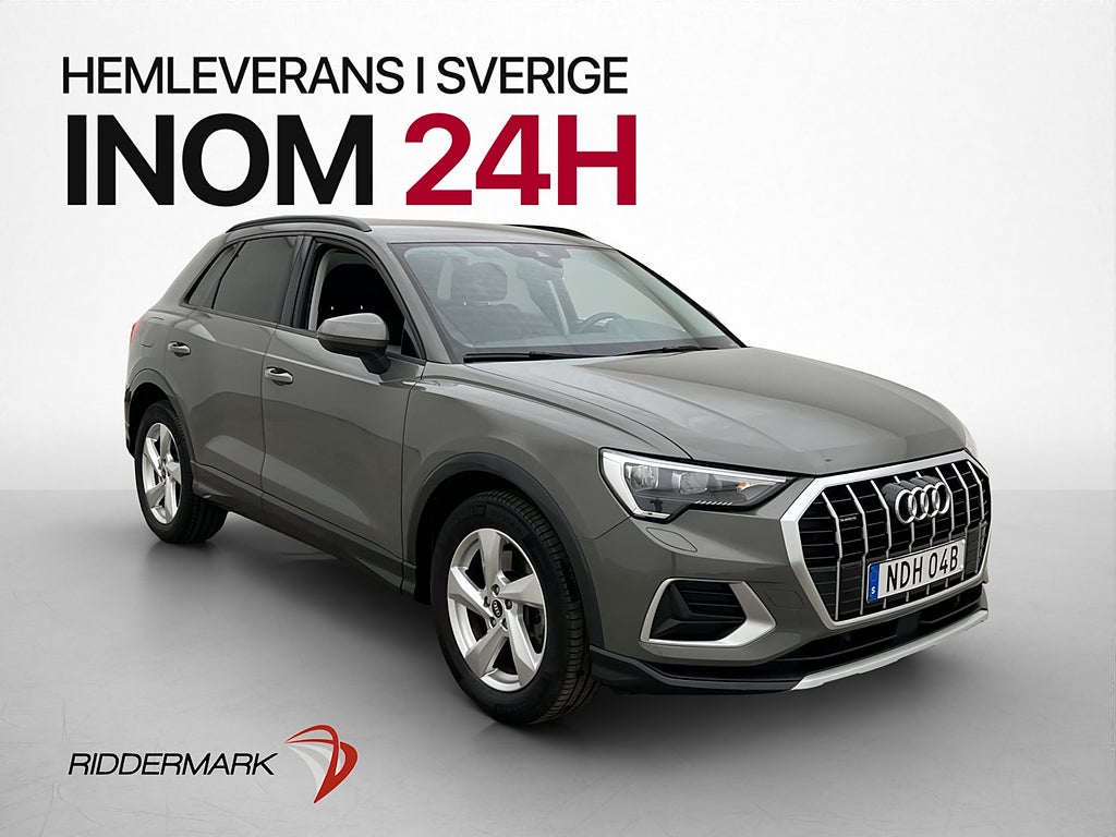 Audi Q3 40 TFSI 190hk Quattro Cockpit CarPlay Värmare Drag