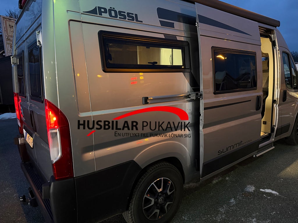 Pössl Summit 600 All in paket Solcell Navi Backkamera   