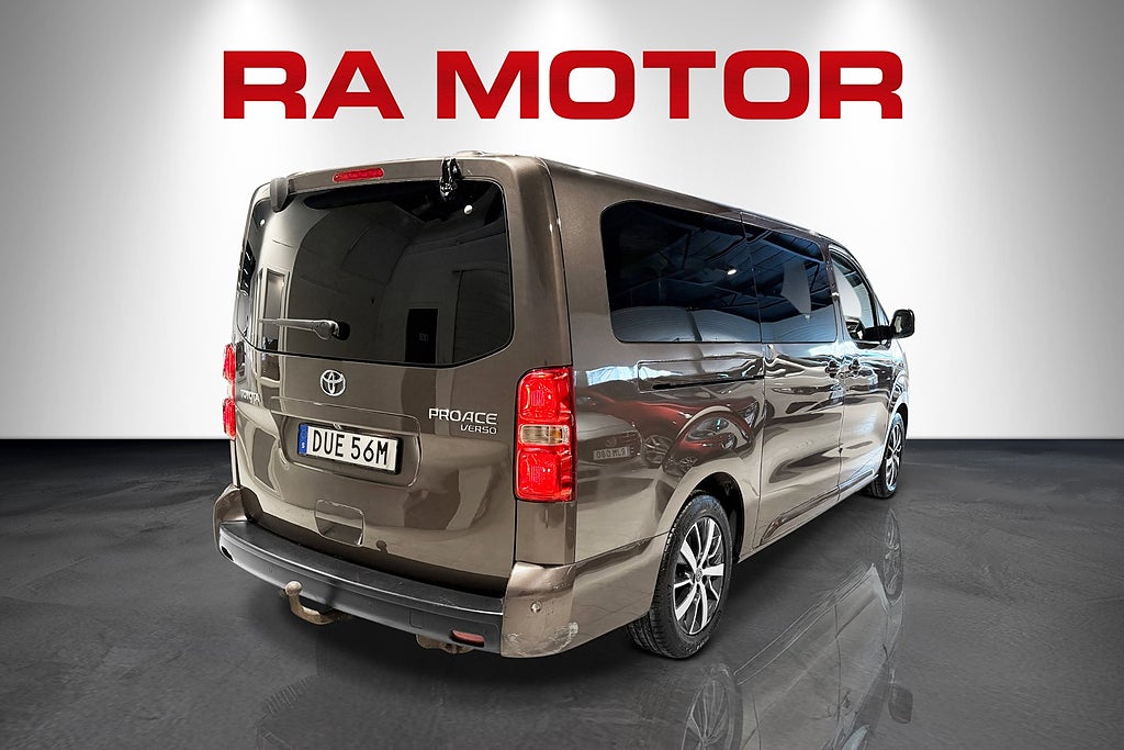 Toyota Proace Verso 2.0 177hk Premium 8-sits Teknikpkt Skinn Drag Nav B 2019