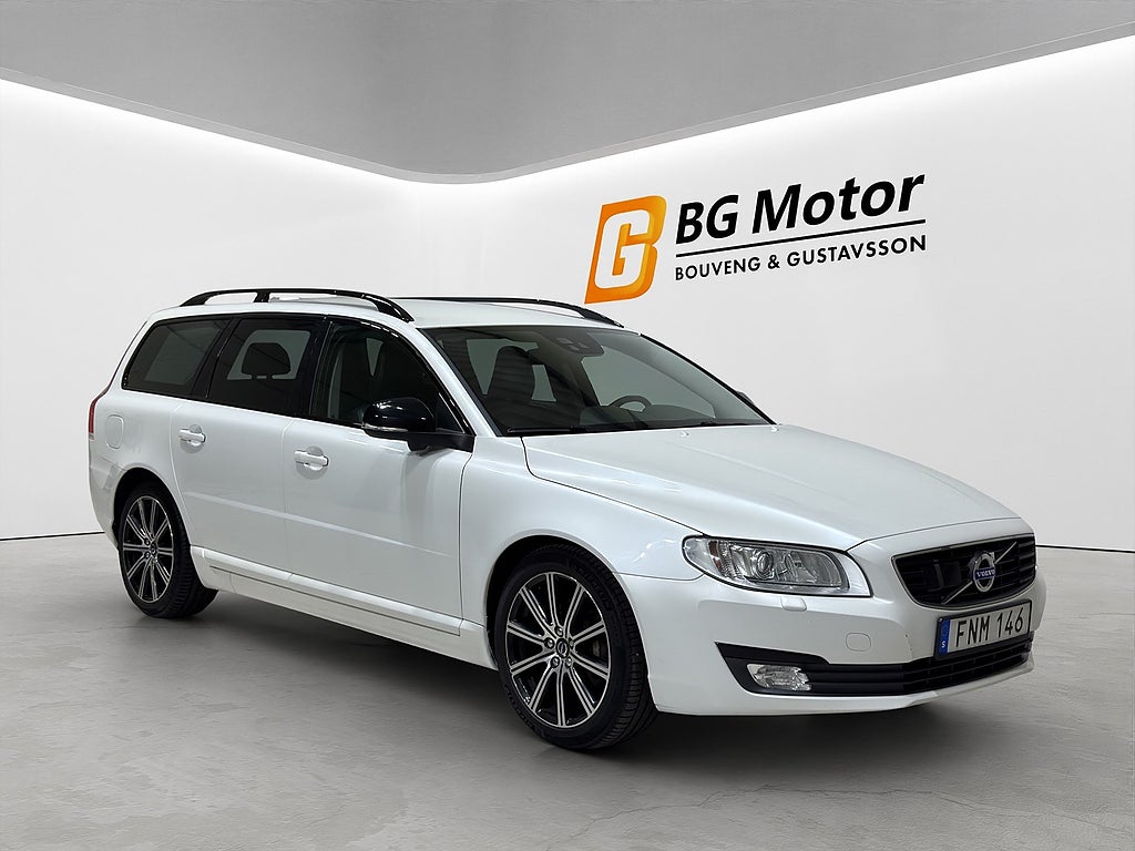 Volvo V70 D4 181HK AWD Dynamic Aut Drag/Värmare/PDC/Skinn