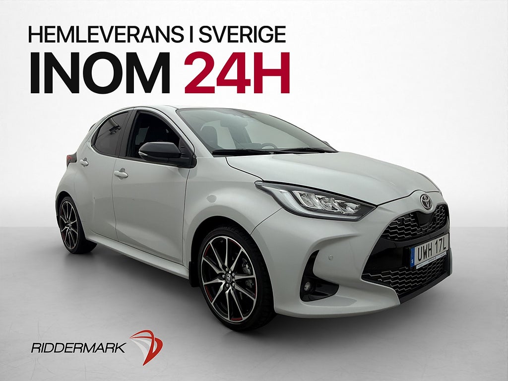 Toyota Yaris Hybrid 116hk GR-Sport HuD Kamera Döda-vinkel