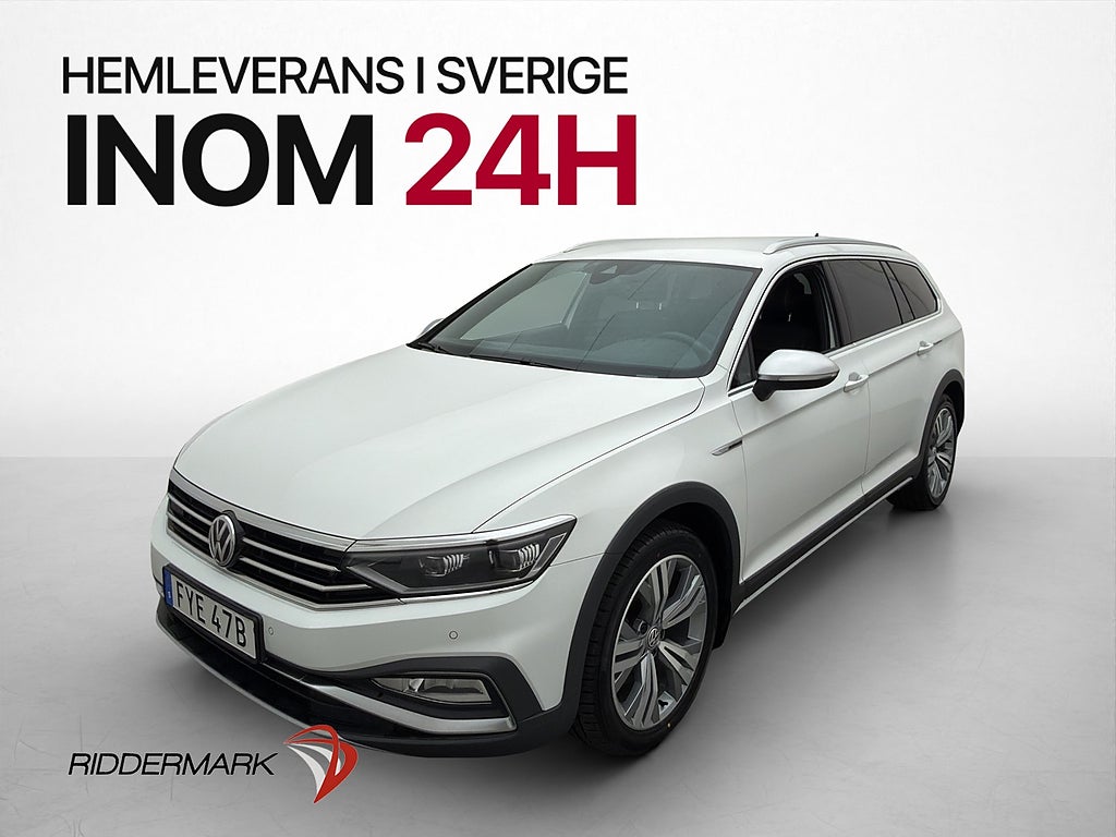 Volkswagen Passat Alltrack 190hk 4M Värmare Kamera Drag Navi