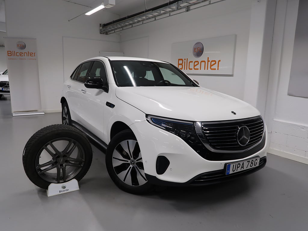 Mercedes-Benz EQC 400 4M V-Däck ingår Drag-Kamera-Navi-AdaptivFH-Keyless-