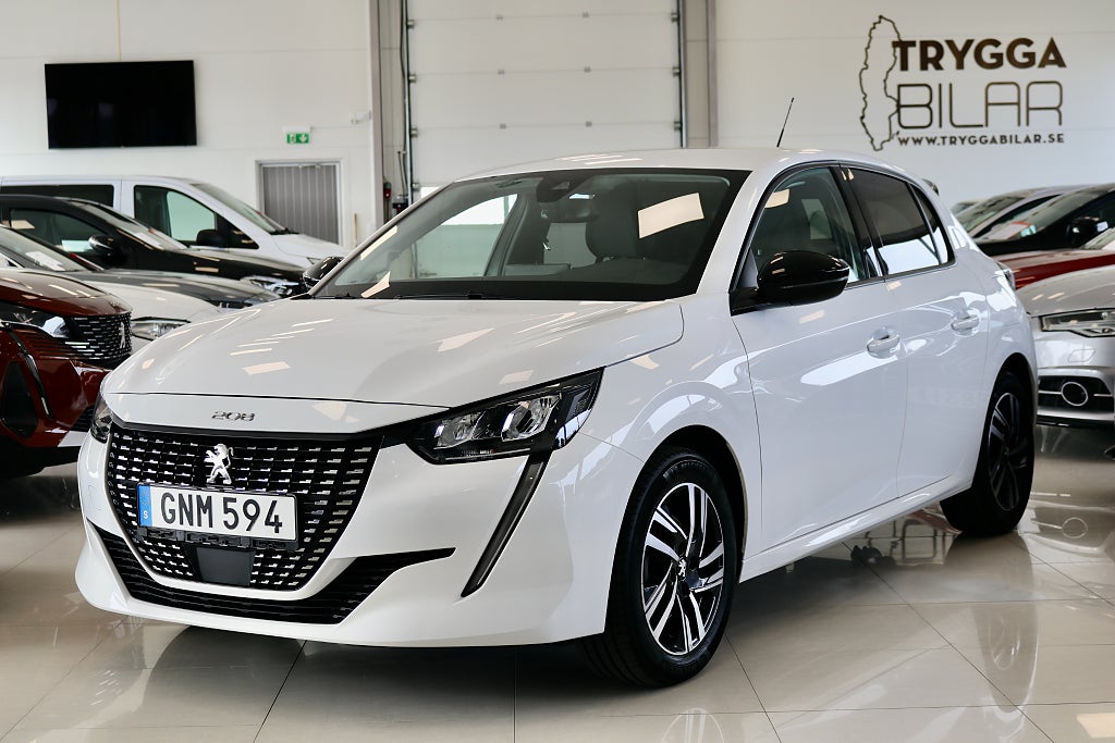 Peugeot 208 1.2 PureTech 100 EAT Apple/Drag/B-kam/Körfilsassist