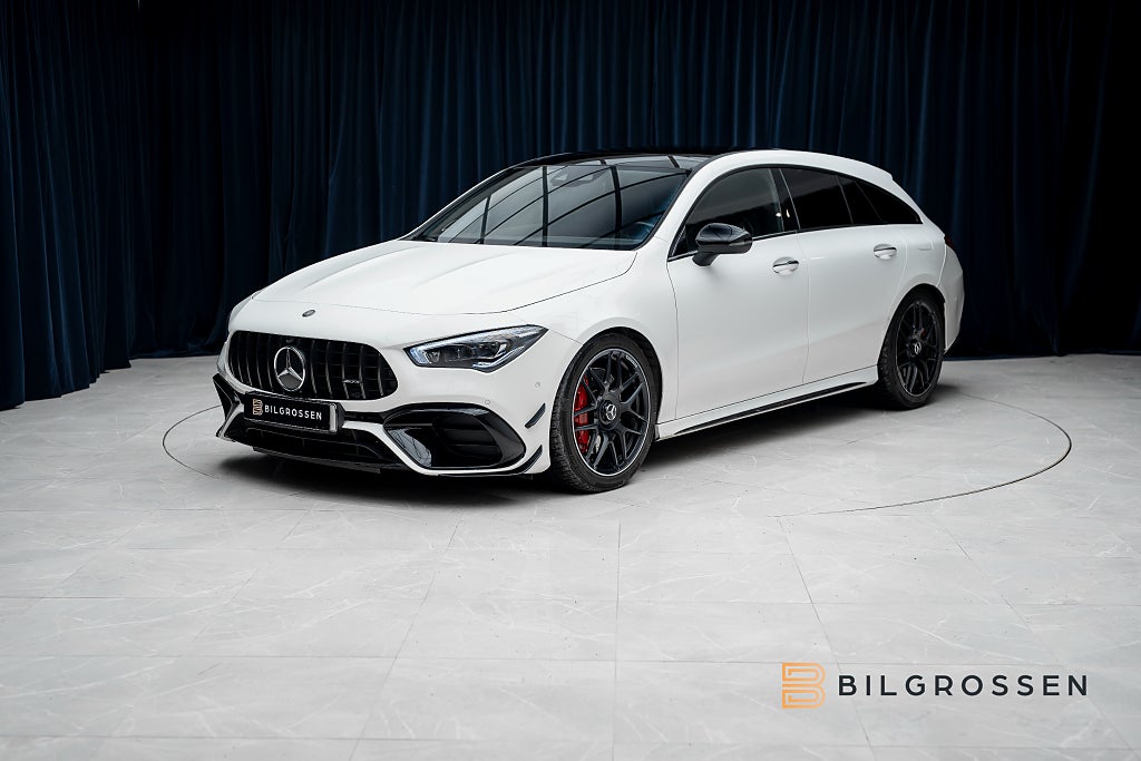 Mercedes-Benz CLA45 45 S AMG 4MATIC+ SB Exclusive Driver's Pano Skalstolar