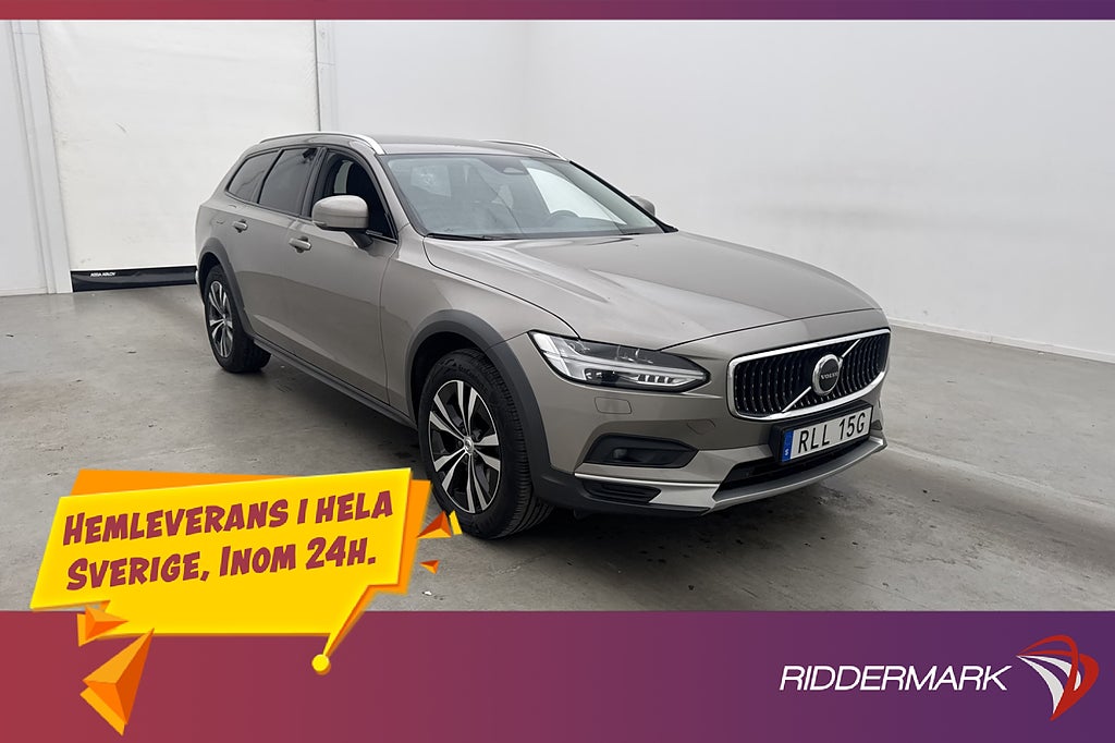 Volvo V90 Cross Country B4 AWD Värmare Skinn Kamera MOMS