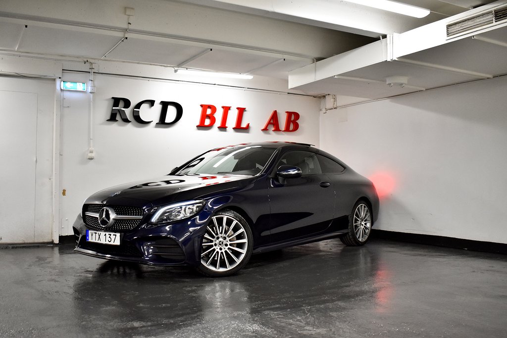 Mercedes-Benz C 220 d COUPÉ AMG PANORAMA BURMESTER KAMERA 