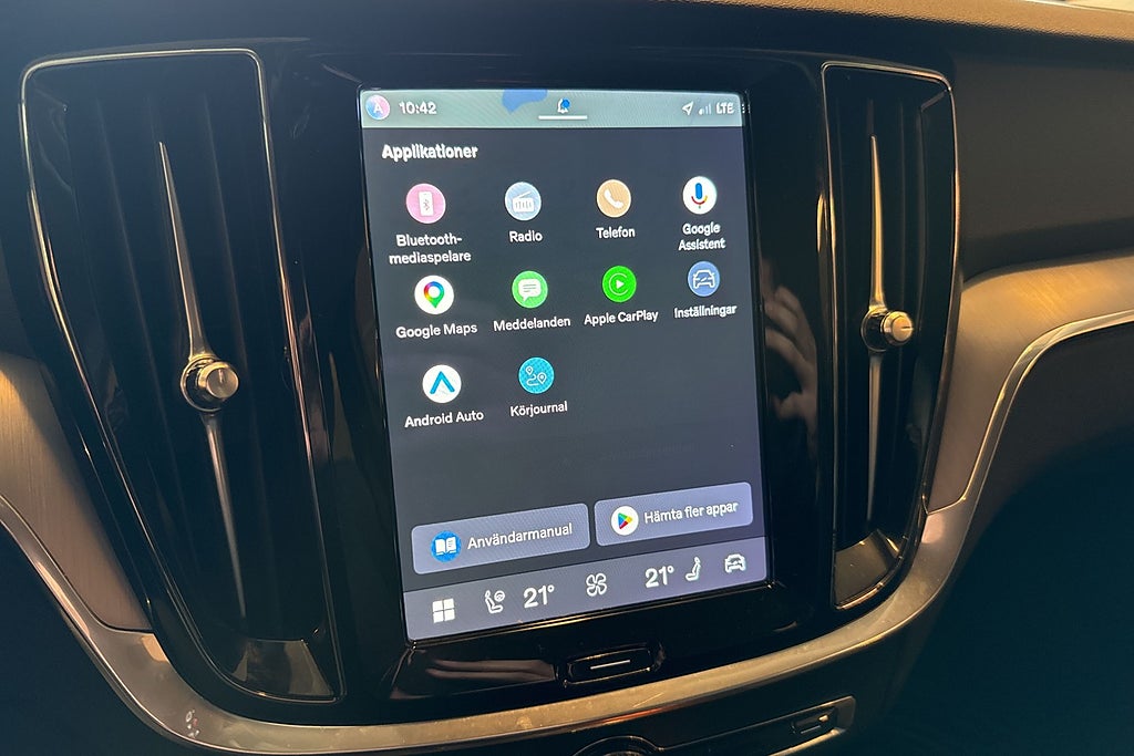 Volvo V60 Recharge T6 AWD Aut Core Edition Drag Kamera Navi V-hju miniatyr 11