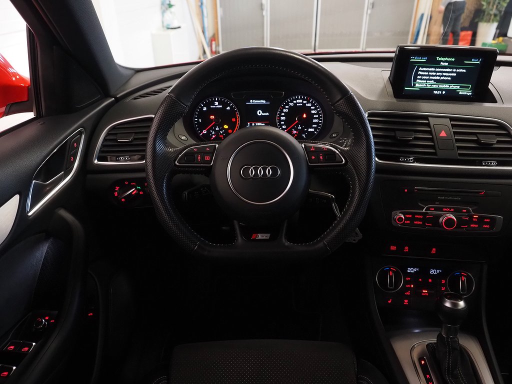 Audi Q3 2.0 TDI 184hk quattro S-Line | Dragkrok | 2018
