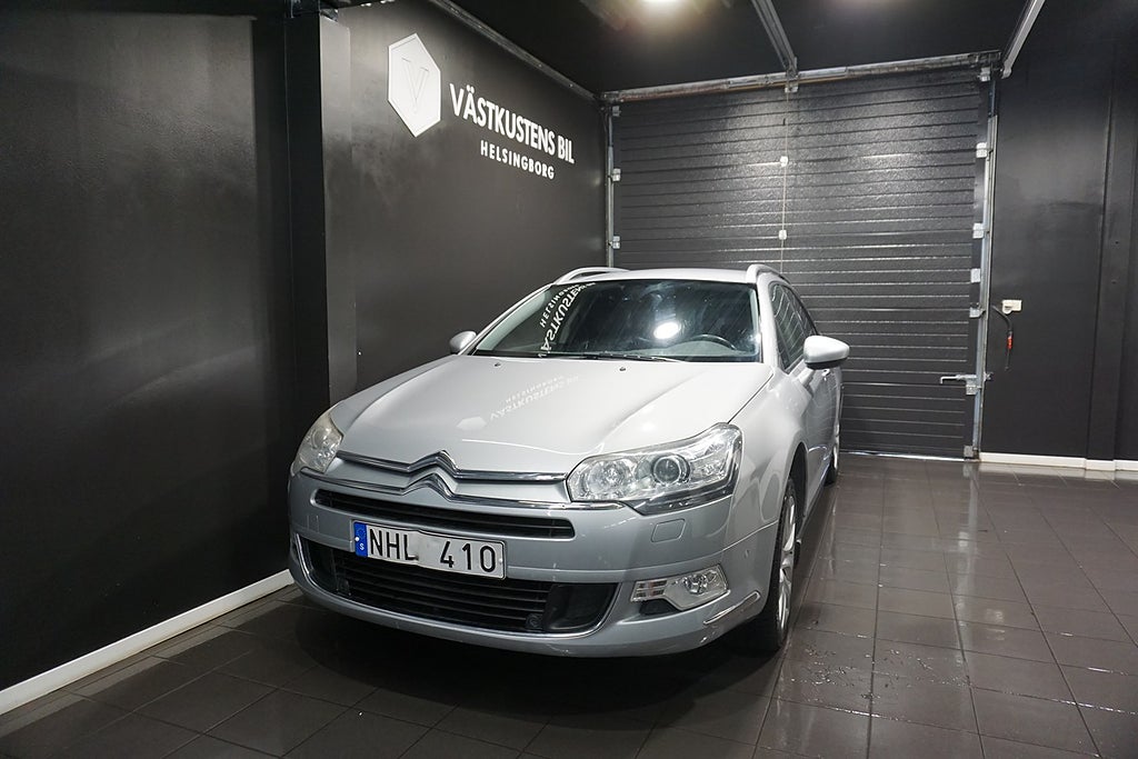 Citroën C5 Tourer 2.2 HDi Automatisk, Navi, Massage, M-Värm 204hk