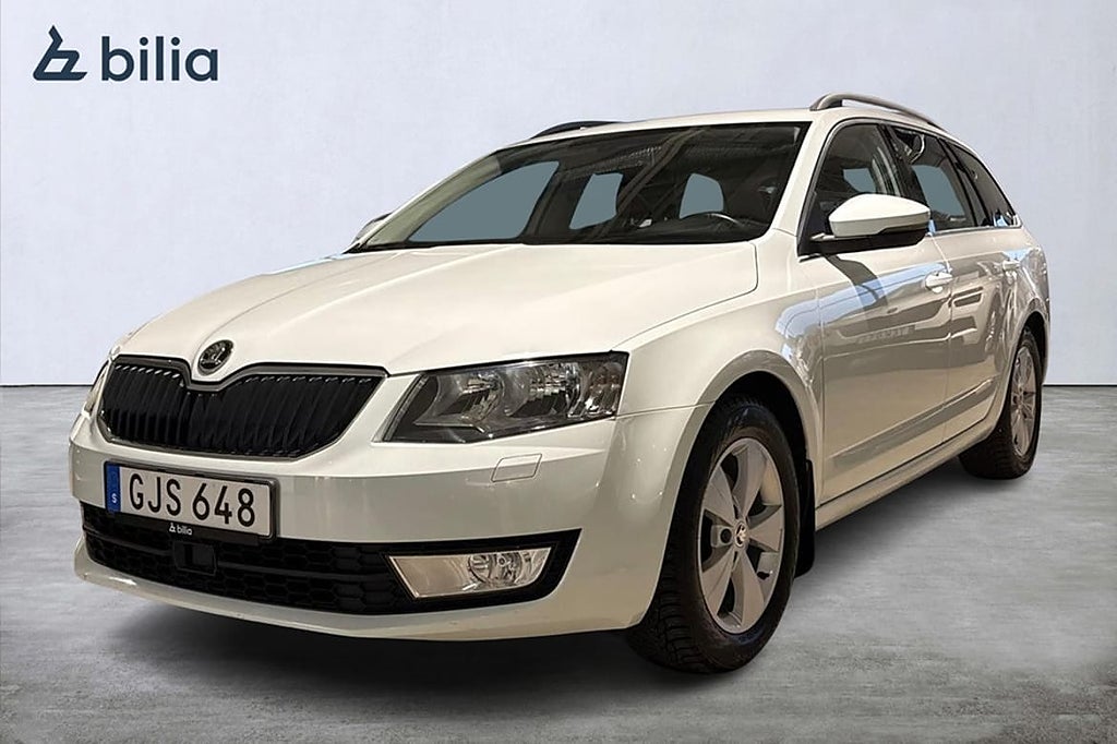 Skoda Octavia Kombi 4X4 TDI110hk - Värmare Dragkrok Låga mil