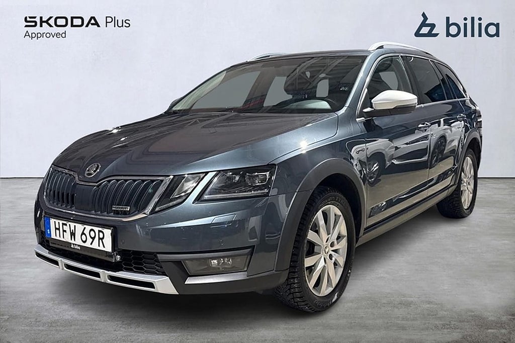 Skoda Octavia Scout COMBI 2,0 TDI 184hk DSG 4X4 /DRAG/VÄRMARE