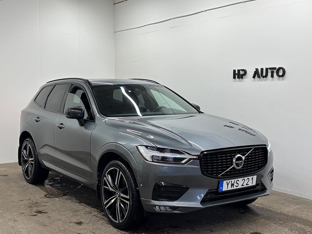 Volvo XC60 D5 AWD R-Design Drag D-Värm Pano B&W Luftfj. HuD