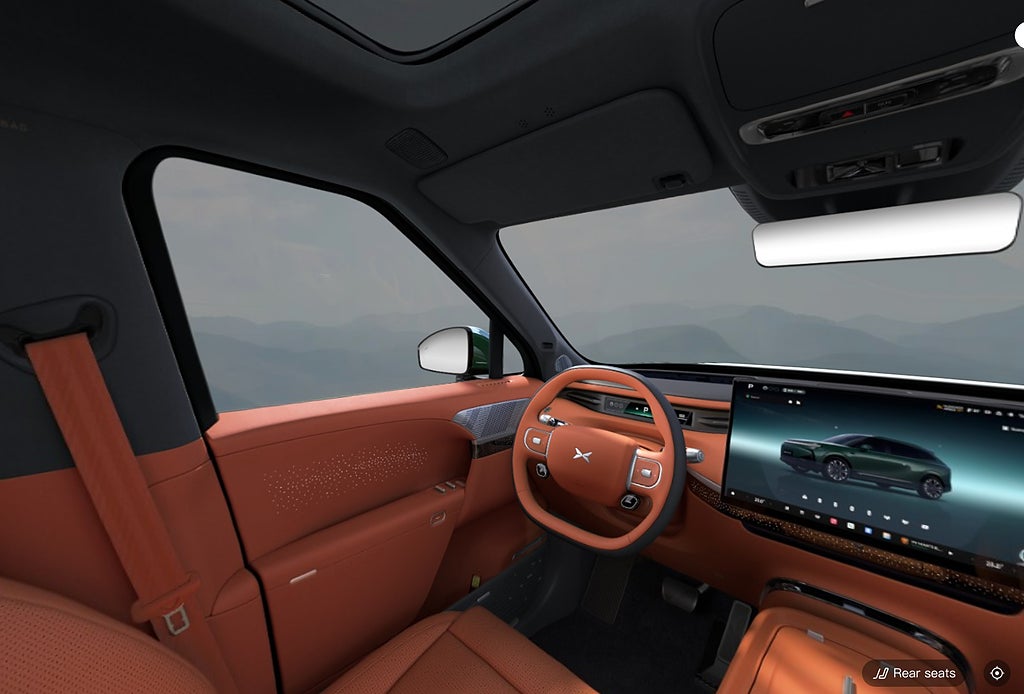 XPeng G9L 7-sitsig helelektrisk SUV RWD Long Range Ultra - bild 5